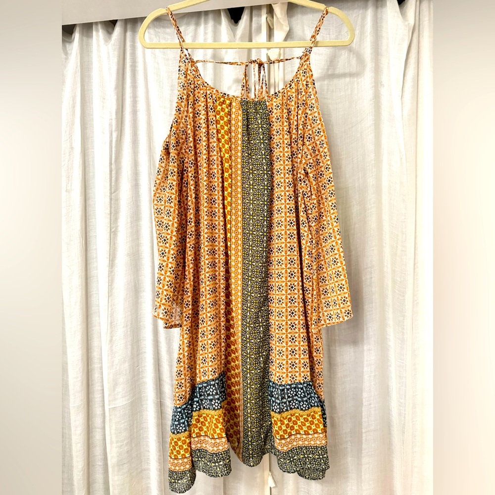Bohemian Off-The-Shoulders Dress